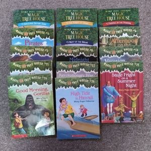 Magic Treehouse chapter books (lot of 14)
